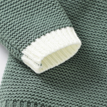 Lapel Knit Sweater