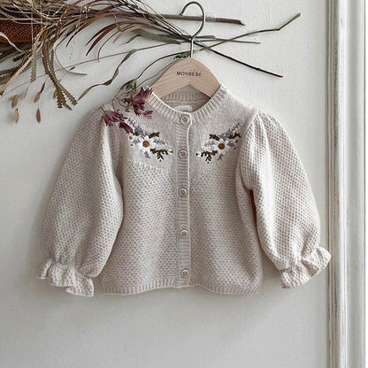 Belle Bloom Baby Cardigan