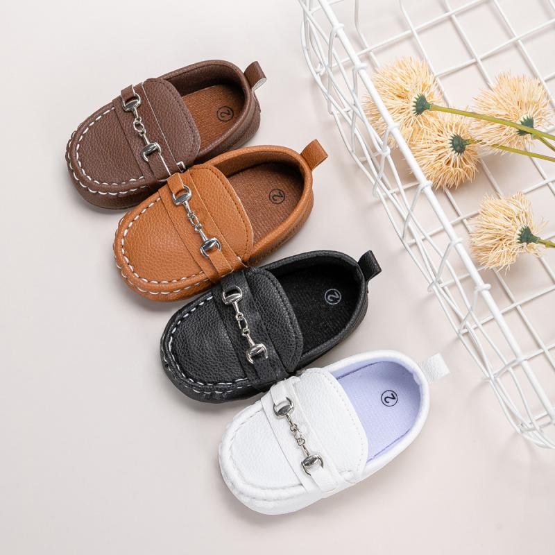 SnugSteps Baby Shoes – Soft Leather & Cotton Non-Slip First Walkers