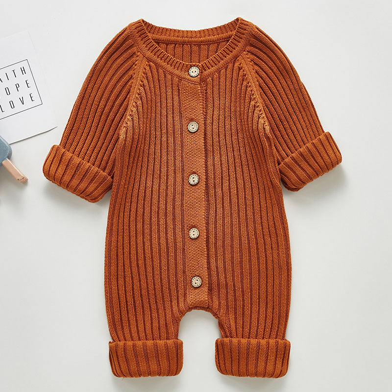 Château Ribbed Baby Jumpsuit