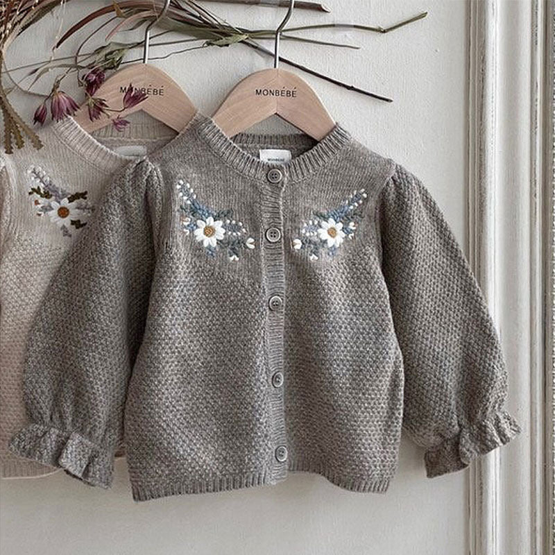 Belle Bloom Baby Cardigan