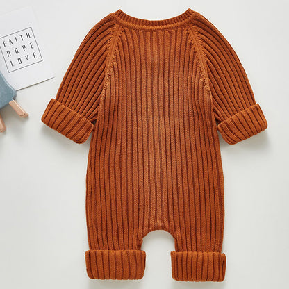 Château Ribbed Baby Jumpsuit