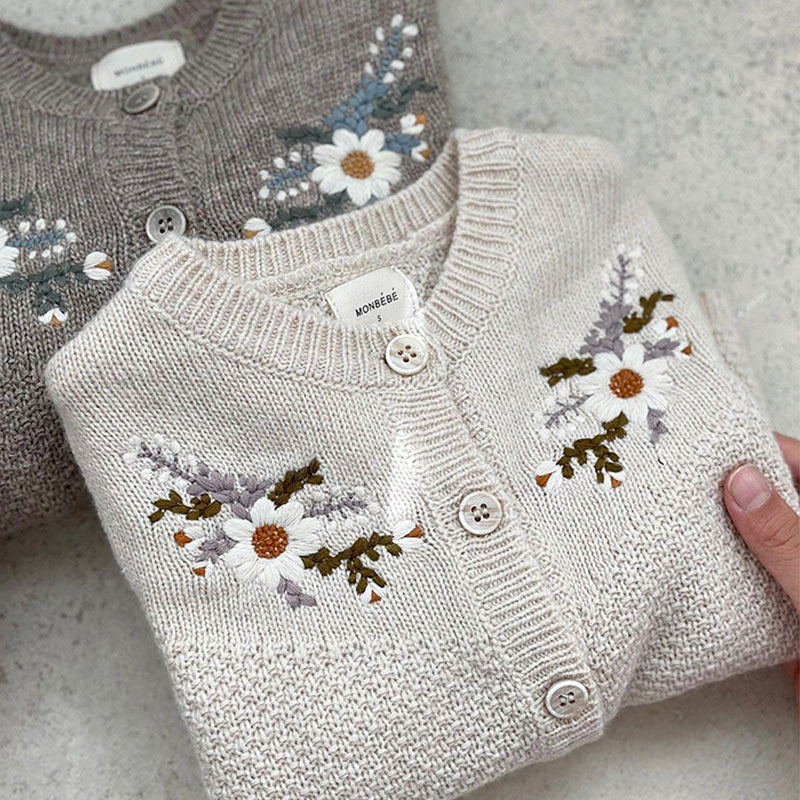 Belle Bloom Baby Cardigan