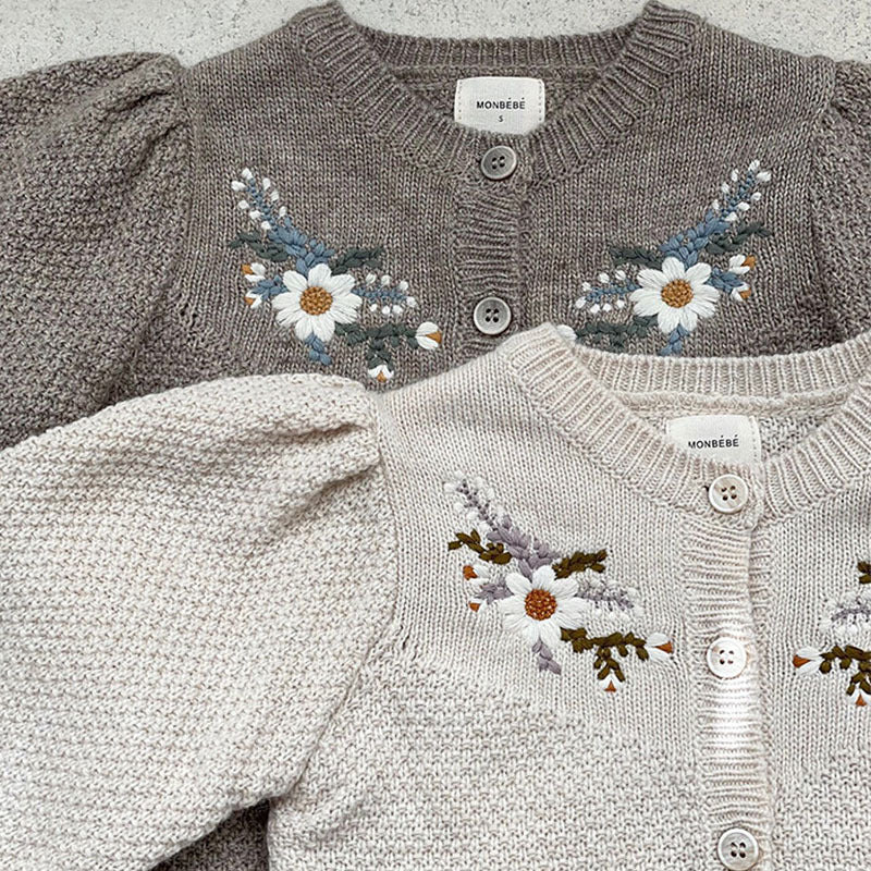 Belle Bloom Baby Cardigan