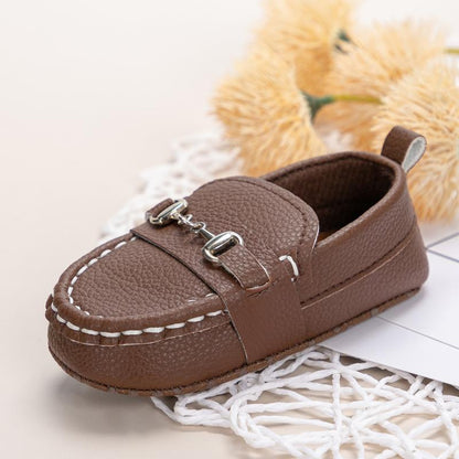 SnugSteps Baby Shoes – Soft Leather & Cotton Non-Slip First Walkers