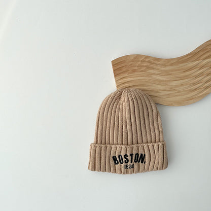 Boston Baby Knit Hat