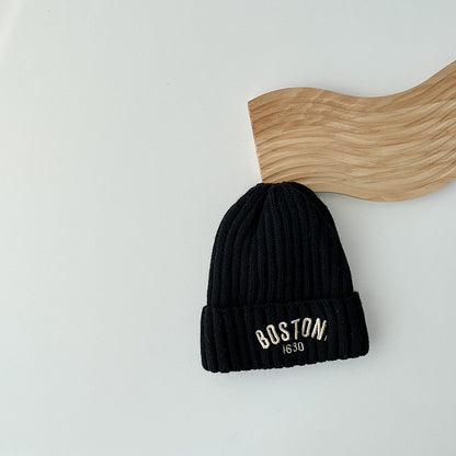 Boston Baby Knit Hat