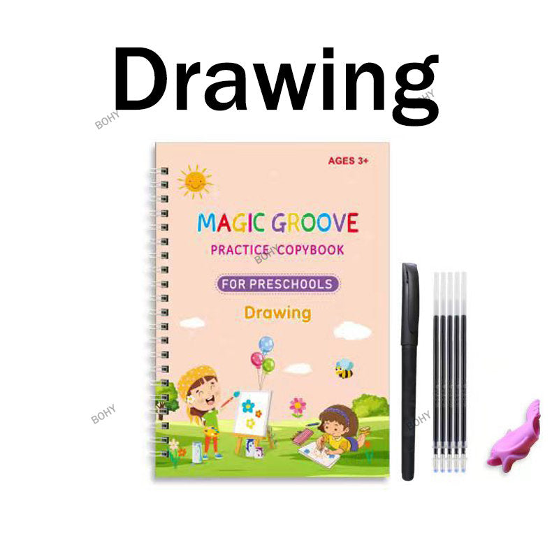 MagicGroove - Kids Copybook Set